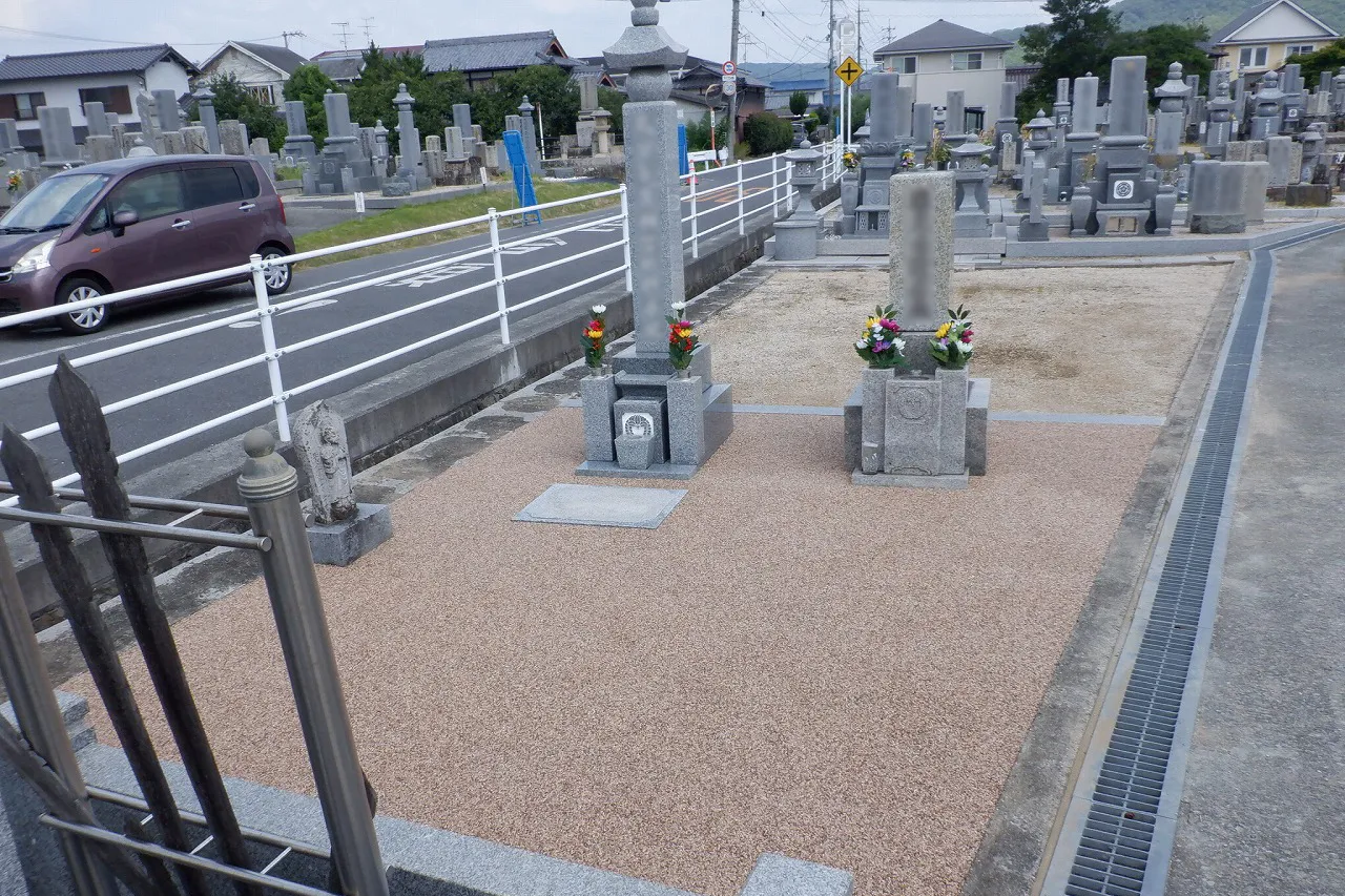 岡山市南区 ストーンレジン施工